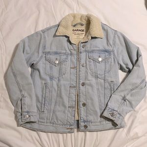 Garage Sherpa jean jacket